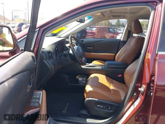 2013 Lexus RX 350 with VIN JTJZK1BA2D2417771, listed as a IAAI auction lot 42339010 with 110,136 mi miles and . Bid and sale history available at DreamBid. Image 5.