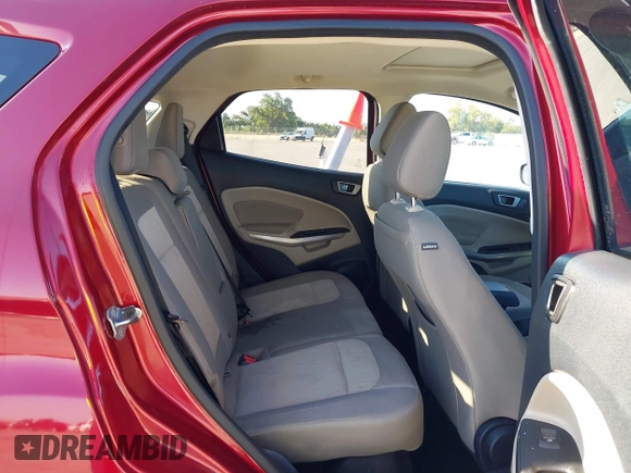 2021 Ford EcoSport SE with VIN MAJ3S2GE0MC456479, listed as a IAAI auction lot 41956554 with 38,369 mi miles and . Bid and sale history available at DreamBid. Image 8.
