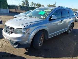 2015 Dodge Journey Crossroad with VIN 3C4PDCGG9FT682881, listed as a IAAI auction lot 41679540 with 999,999 mi miles. Bid and sale history available at carsss.com. Image 2.