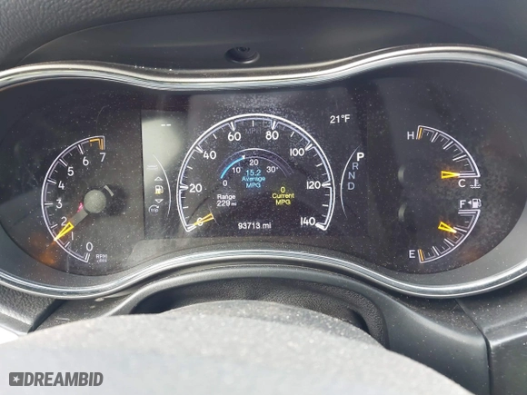 2018 Jeep Grand Cherokee Laredo E with VIN 1C4RJFAG9JC504596, listed as a IAAI auction lot 41595149 with 93,713 mi miles. Bid and sale history available at carsss.com. Image 7.