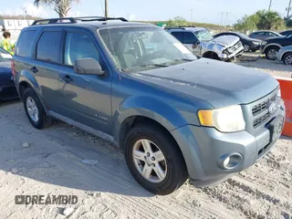 2010 Ford Escape Hybrid with VIN 1FMCU4K37AKB21643, listed as a IAAI auction lot 41618266 with 262,251 mi miles and . Bid and sale history available at DreamBid. Image 1.