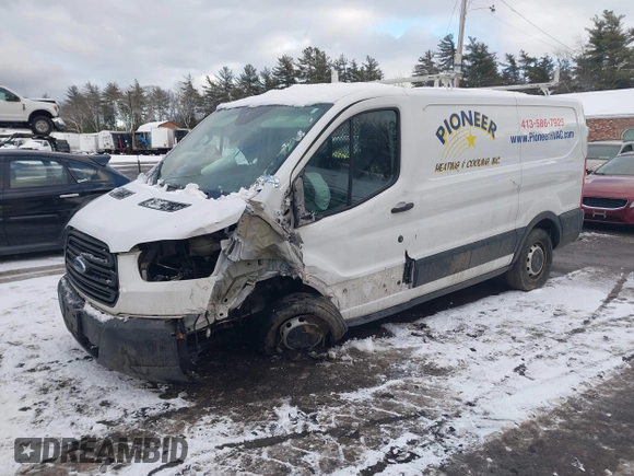 2019 Ford Transit with VIN 1FTYR1YMXKKA90870, listed as a IAAI auction lot 41327304 with 92,865 mi miles and . Bid and sale history available at DreamBid. Image 2.