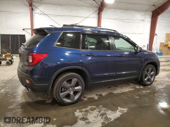 2021 Honda Passport Touring with VIN 5FNYF8H9XMB032027, listed as a Copart auction lot 44045495 with 78,693 mi miles and Salvage Title. Bid and sale history available at carsss.com. Image 3.