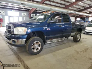 2007 Dodge Ram 2500 Laramie with VIN 1D7KS28A57J606920, listed as a Copart auction lot 51732225 with 229,601 mi miles and Clean Title. Bid and sale history available at carsss.com. Image 1.