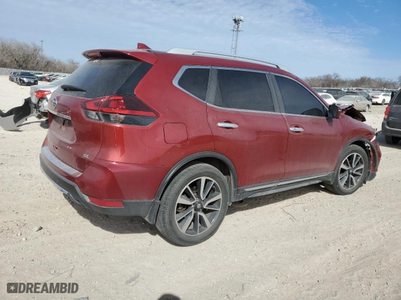 2019 Nissan Rogue SL with VIN 5N1AT2MT2KC738925, listed as a Copart auction lot 46929245 with 92,928 mi miles and Salvage Title. Bid and sale history available at carsss.com. Image 3.
