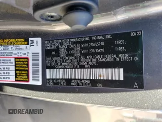 2022 Toyota Highlander Hybrid XLE z VIN 5TDHBRCH6NS551718, wystawiony jako Copart lot #47105095 z przebiegiem 116 263 mil mil oraz Szkoda całkowita • Salvage title. Historia ofert i sprzedaży dostępna na DreamBid. Obrazek 14.