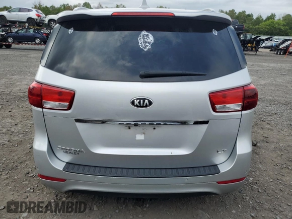 2016 Kia Sedona LX with VIN KNDMB5C12G6081894, listed as a Copart auction lot 69238454 with 127,507 mi miles and Salvage Title. Bid and sale history available at carsss.com. Image 6.