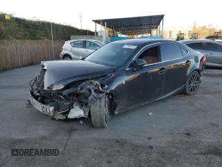 2014 Lexus IS 250 with VIN JTHBF1D22E5040873, listed as a Copart auction lot 87963265 with 124,831 mi miles and Salvage Title. Bid and sale history available at carsss.com. Image 1.
