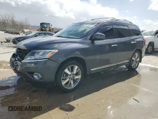 2013 Nissan Pathfinder SL with VIN 5N1AR2MN7DC683777, listed as a Copart auction lot 49413415 with 177,793 mi miles and Salvage Title. Bid and sale history available at carsss.com. Image 1.