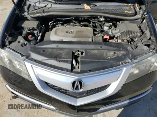 2011 Acura MDX Advance with VIN 2HNYD2H74BH527715, listed as a Copart auction lot 46184555 with 243,540 mi miles and Salvage title. Bid and sale history available at DreamBid. Image 12.