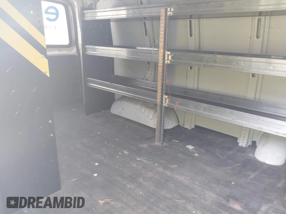 2021 Chevrolet Express Cargo with VIN 1GCWGAFP6M1231601, listed as a IAAI auction lot 42763185 with 105,783 mi miles and . Bid and sale history available at DreamBid. Image 7.
