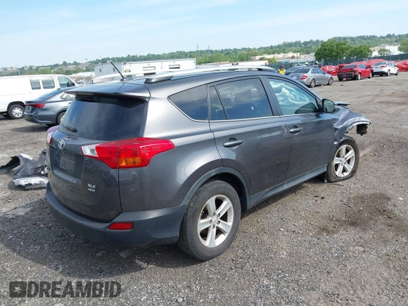 2014 Toyota RAV4 XLE with VIN 2T3RFREV0EW195521, listed as a IAAI auction lot 42248390 with 96,126 mi miles and . Bid and sale history available at DreamBid. Image 4.