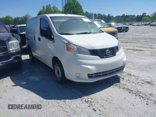 2021 Nissan NV200 Compact Cargo SV with VIN 3N6CM0KN8MK699187, listed as a IAAI auction lot 41919874 with 140,366 mi miles. Bid and sale history available at carsss.com. Image 1.