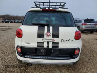 2014 FIAT 500L Trekking with VIN ZFBCFADHXEZ010932, listed as a Copart auction lot 87758755 with Not Provided miles and Salvage Title. Bid and sale history available at carsss.com. Image 6.