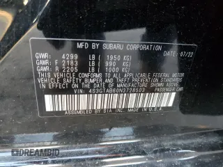2022 Subaru Impreza with VIN 4S3GTAB60N3728503, listed as a Copart auction lot 69694162 with 2,043 mi miles. Bid and sale history available at carsss.com. Image 12.
