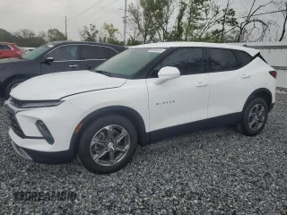 2024 Chevrolet Blazer LT z VIN 3GNKBCR43RS137604, wystawiony jako Copart lot #48540695 z przebiegiem 4 982 mil mil oraz Nie do naprawy • Non repairable. Historia ofert i sprzedaży dostępna na DreamBid. Obrazek 1.