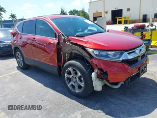 2019 Honda CR-V EX-L with VIN 5J6RW1H85KL006877, listed as a IAAI auction lot 42144665 with 39,833 mi miles. Bid and sale history available at carsss.com. Image 1.