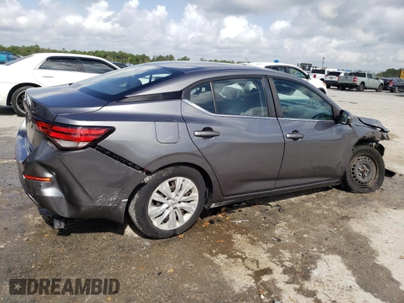 2021 Nissan Sentra S with VIN 3N1AB8BV1MY249282, listed as a Copart auction lot 52685155 with 28,405 mi miles and Non Repairable. Bid and sale history available at DreamBid. Image 3.