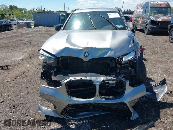 2021 BMW X3 M with VIN 5YMTS0C01M9G99914, listed as a IAAI auction lot 42190720 with 42,917 mi miles and . Bid and sale history available at DreamBid. Image 11.