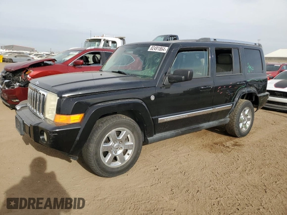 2008 Jeep Commander Limited with VIN 1J8HG58N98C125061, listed as a Copart auction lot 82491864 with 170,340 mi miles and Salvage Title. Bid and sale history available at carsss.com. Image 1.