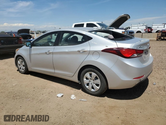 2016 Hyundai Elantra SE z VIN 5NPDH4AE0GH703610, wystawiony jako Copart lot #63573935 z przebiegiem 244 839 mil mil oraz Czysty tytuł • Clean title. Historia ofert i sprzedaży dostępna na DreamBid. Obrazek 2.