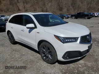2020 Acura MDX w/Technology/A-Spec Pkg with VIN 5J8YD4H05LL032501, listed as a Copart auction lot 51182145 with 34,238 mi miles and Salvage Title. Bid and sale history available at carsss.com. Image 4.