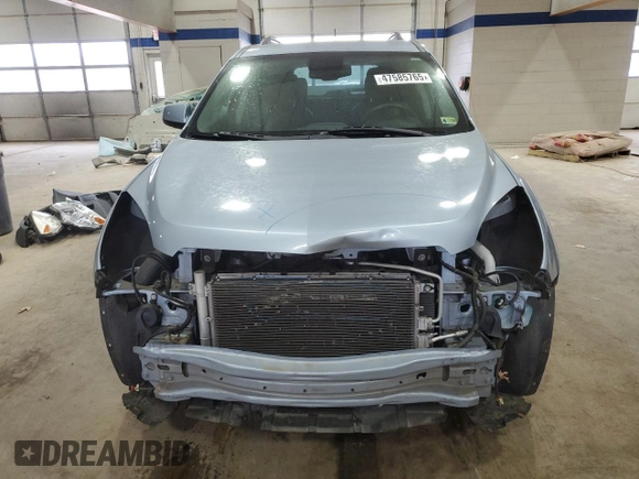 2015 Chevrolet Equinox LT with VIN 2GNFLGE39F6262409, listed as a Copart auction lot 47585765 with 50,951 mi miles and Salvage Title. Bid and sale history available at carsss.com. Image 5.