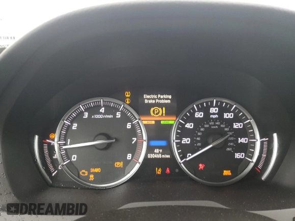 2020 Acura MDX z VIN 5J8YD4H34LL050241, wystawiony jako Copart lot #55449565 z przebiegiem 30 465 mil mil oraz Szkoda całkowita • Salvage title. Historia ofert i sprzedaży dostępna na DreamBid. Obrazek 9.
