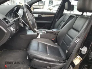 2011 Mercedes-Benz C 300 Sport with VIN WDDGF8BB0BR137356, listed as a Copart auction lot 55791515 with 200,119 mi miles and Salvage title. Bid and sale history available at DreamBid. Image 7.