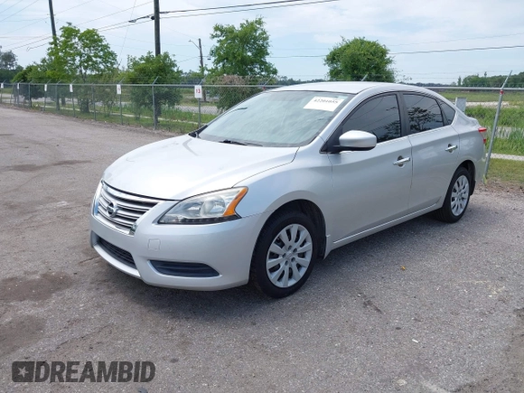 2014 Nissan Sentra SV z VIN 3N1AB7AP2EY320486, wystawiony jako IAAI lot #42201055 z przebiegiem Nie podano mil oraz . Historia ofert i sprzedaży dostępna na DreamBid. Obrazek 2.