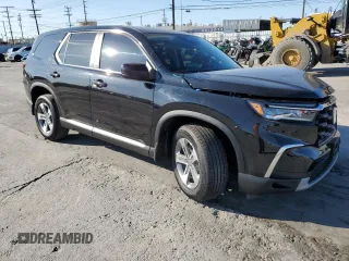 2025 Honda Pilot EX-L z VIN 5FNYG1H48SB083371, wystawiony jako Copart lot #49948825 z przebiegiem 4 772 mil mil oraz Szkoda całkowita • Salvage title. Historia ofert i sprzedaży dostępna na DreamBid. Obrazek 4.