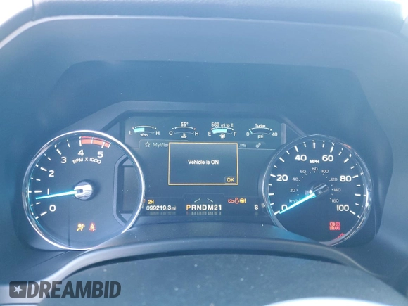 2017 Ford F-350 Platinum with VIN 1FT8W3BT2HEF16434, listed as a Copart auction lot 47240165 with 99,219 mi miles and Salvage Title. Bid and sale history available at DreamBid. Image 9.