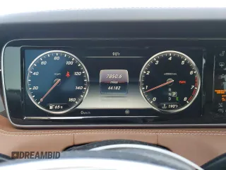 2017 Mercedes-Benz S 550 with VIN WDDXJ8FB1HA024368, listed as a Copart auction lot 72063484 with 44,182 mi miles and Salvage title. Bid and sale history available at DreamBid. Image 9.