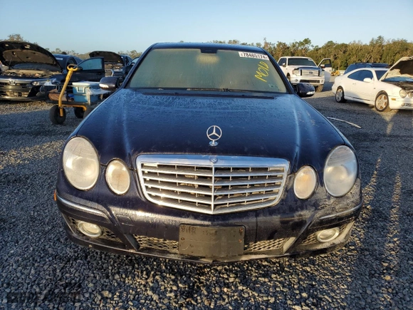 2008 Mercedes-Benz E-Class 3.0L with VIN WDBUF22X18B196714, listed as a Copart auction lot 78485174 with 0 mi miles and Salvage Title. Bid and sale history available at carsss.com. Image 5.