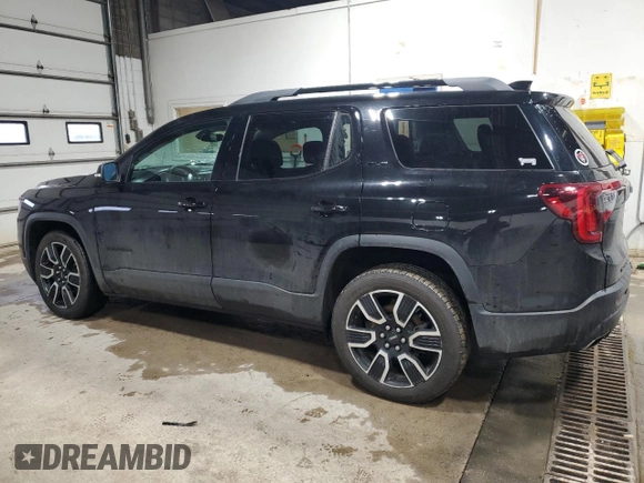 2021 GMC Acadia SLE with VIN 1GKKNRLS2MZ192166, listed as a Copart auction lot 85533364 with 49,925 mi miles and Salvage Title. Bid and sale history available at carsss.com. Image 2.
