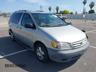 2001 Toyota Sienna CE z VIN 4T3ZF19C51U381415, wystawiony jako IAAI lot #42277563 z przebiegiem 204 014 mil mil oraz . Historia ofert i sprzedaży dostępna na DreamBid. Obrazek 1.