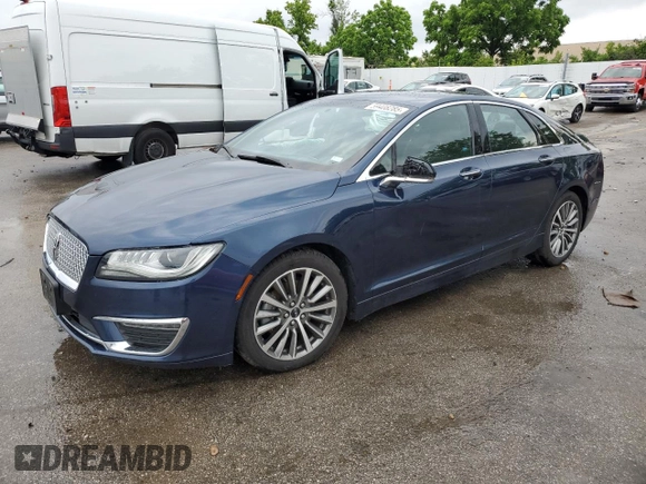 2017 Lincoln MKZ Premiere with VIN 3LN6L5A97HR628530, listed as a Copart auction lot 59408285 with 103,819 mi miles and Salvage title. Bid and sale history available at DreamBid. Image 1.