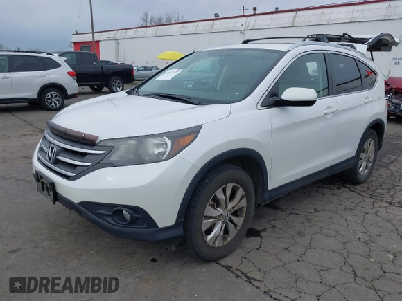 2012 Honda CR-V EX-L with VIN 5J6RM4H71CL078546, listed as a IAAI auction lot 41637472 with 165,377 mi miles. Bid and sale history available at carsss.com. Image 2.