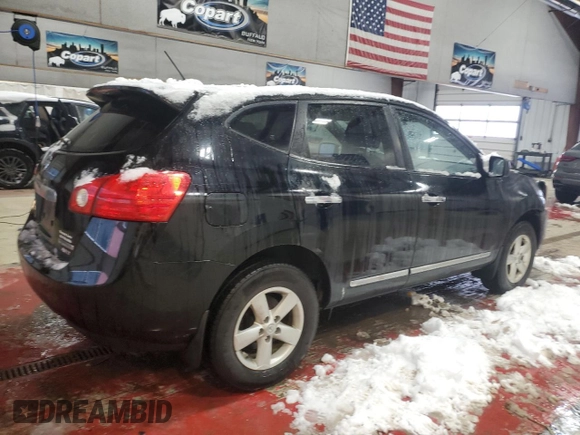 2012 Nissan Rogue SV with VIN JN8AS5MV1CW378500, listed as a Copart auction lot 88691675 with 147,524 mi miles and Salvage Title. Bid and sale history available at carsss.com. Image 3.