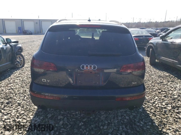 2008 Audi Q7 3.6L with VIN WA1AY74L28D038158, listed as a Copart auction lot 48299625 with 183,817 mi miles and Clean Title. Bid and sale history available at carsss.com. Image 6.