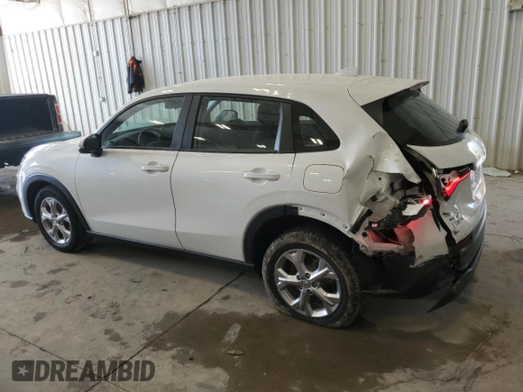 2024 Honda HR-V LX with VIN 3CZRZ2H37RM761118, listed as a Copart auction lot 60245595 with 17,427 mi miles and Salvage title. Bid and sale history available at DreamBid. Image 2.