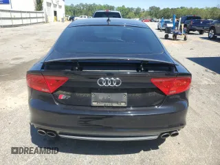 2014 Audi S7 Prestige with VIN WAUW2AFC3EN027938, listed as a Copart auction lot 49755834 with 107,128 mi miles and Salvage Title. Bid and sale history available at carsss.com. Image 6.