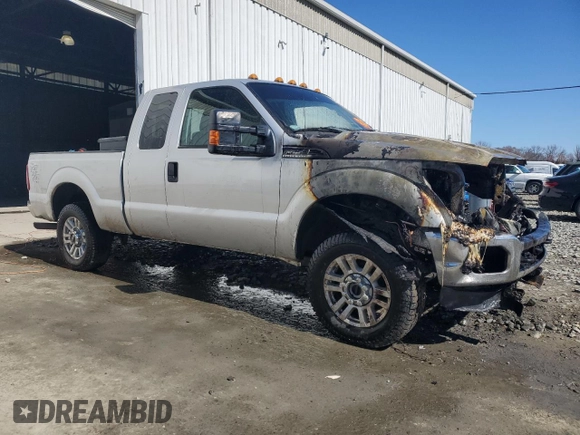 2011 Ford Super Duty F-250 SRW XL with VIN 1FT7X2B66BEA23215, listed as a Copart auction lot 49603615 with Not Provided miles and Salvage Title. Bid and sale history available at carsss.com. Image 4.