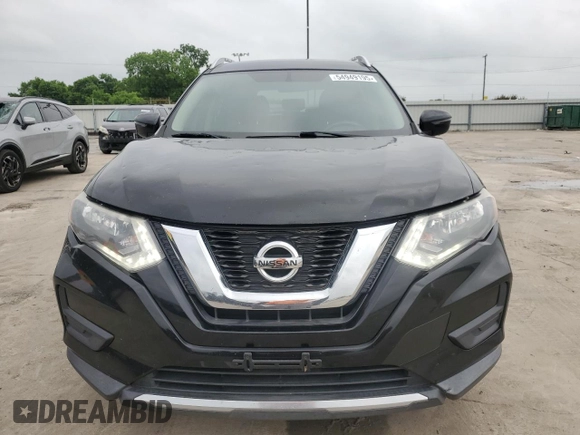 2017 Nissan Rogue SV with VIN KNMAT2MT0HP517720, listed as a Copart auction lot 54949195 with 150,422 mi miles and Clean title. Bid and sale history available at DreamBid. Image 5.