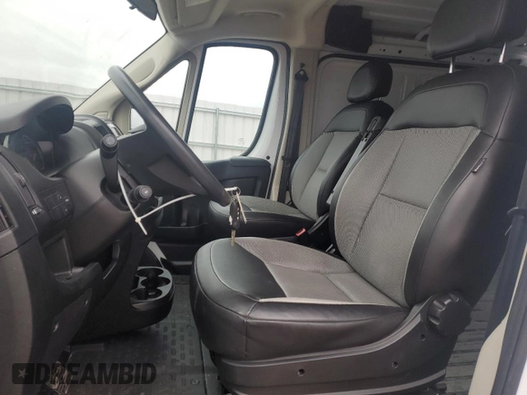 2020 Ram ProMaster Cargo with VIN 3C6TRVAGXLE105580, listed as a Copart auction lot 86337274 with 74,676 mi miles and Salvage Title. Bid and sale history available at DreamBid. Image 7.