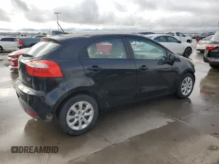 2012 Kia Rio LX with VIN KNADM5A36C6017394, listed as a Copart auction lot 86751824 with 121,126 mi miles and Clean Title. Bid and sale history available at DreamBid. Image 3.