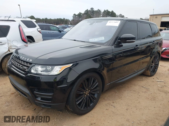 2017 Land Rover Range Rover Sport SE with VIN SALWG2FV3HA683007, listed as a IAAI auction lot 41377663 with 103,473 mi miles and . Bid and sale history available at DreamBid. Image 18.