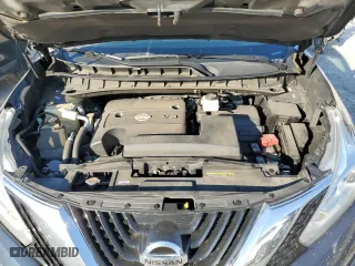 2017 Nissan Murano SL with VIN 5N1AZ2MH3HN107544, listed as a Copart auction lot 77431444 with 59,054 mi miles and Salvage Title. Bid and sale history available at carsss.com. Image 14.