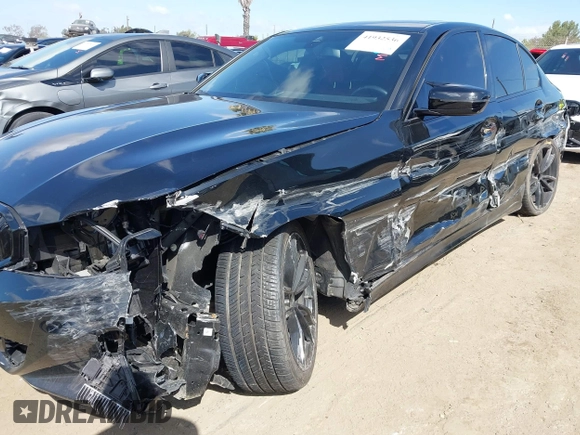 2023 BMW 3 Series 330i with VIN 3MW69FF03P8D45563, listed as a IAAI auction lot 41932536 with 19,496 mi miles and . Bid and sale history available at DreamBid. Image 6.