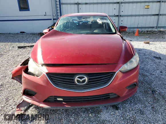 2014 Mazda 6 i Touring with VIN JM1GJ1V65E1144207, listed as a Copart auction lot 47809125 with 176,009 mi miles and Salvage Title. Bid and sale history available at carsss.com. Image 5.